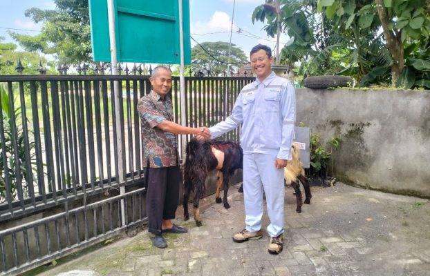 PT DOWA Eco System Indonesia Salurkan 26 Ekor Kambing Kurban ke 5 Desa dalam Program CSR Iduladha 2025