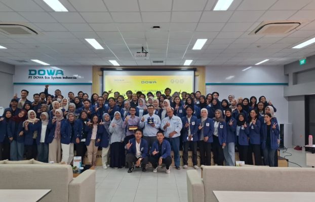 Kunjungan Akademik Mahasiswa Teknik Lingkungan ITS ke PT DOWA Eco System Indonesia (PT DESI)