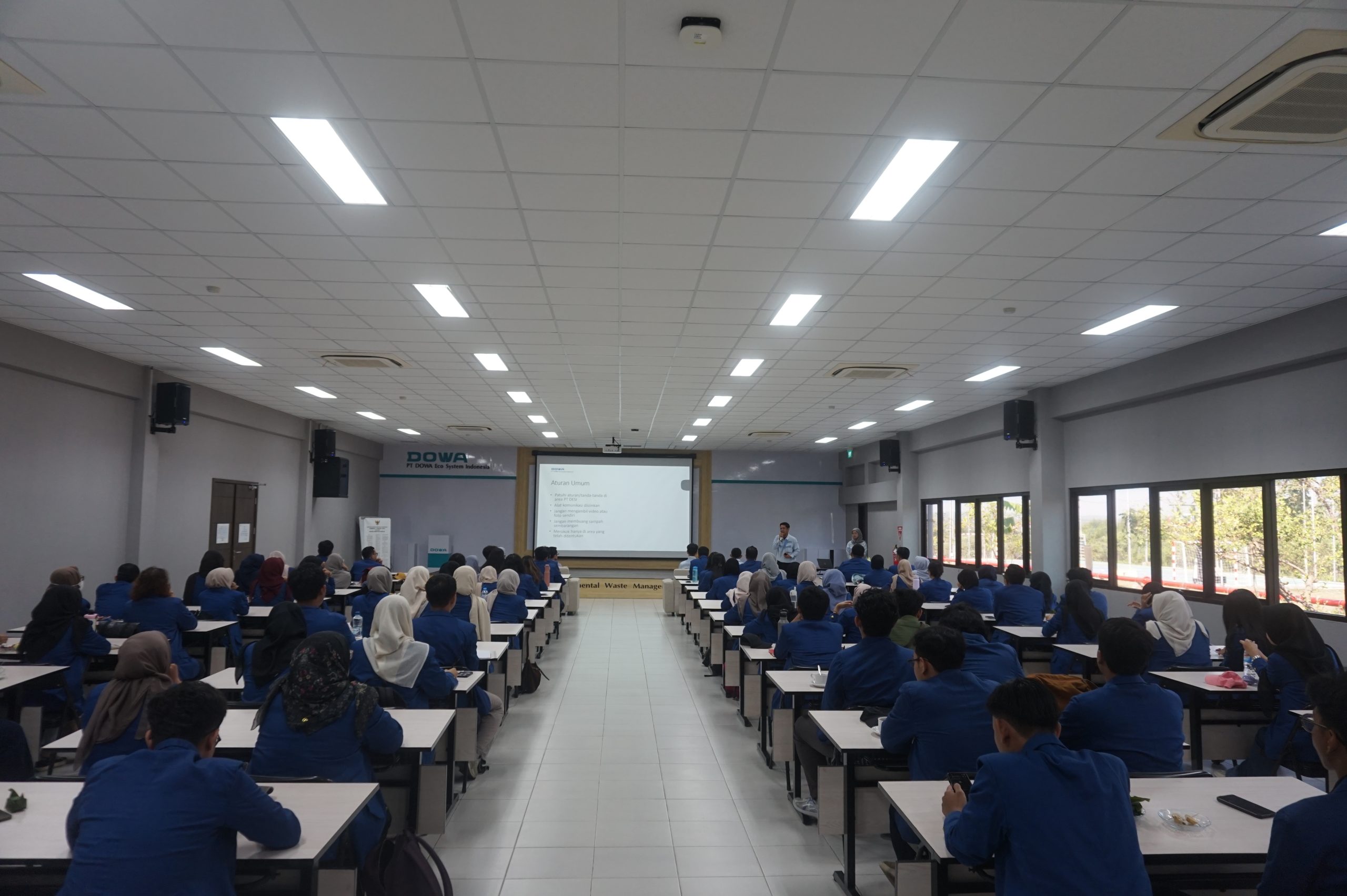 Kunjungan Akademik Mahasiswa Teknik Lingkungan ITS ke PT DOWA Eco System Indonesia PT DESI 1