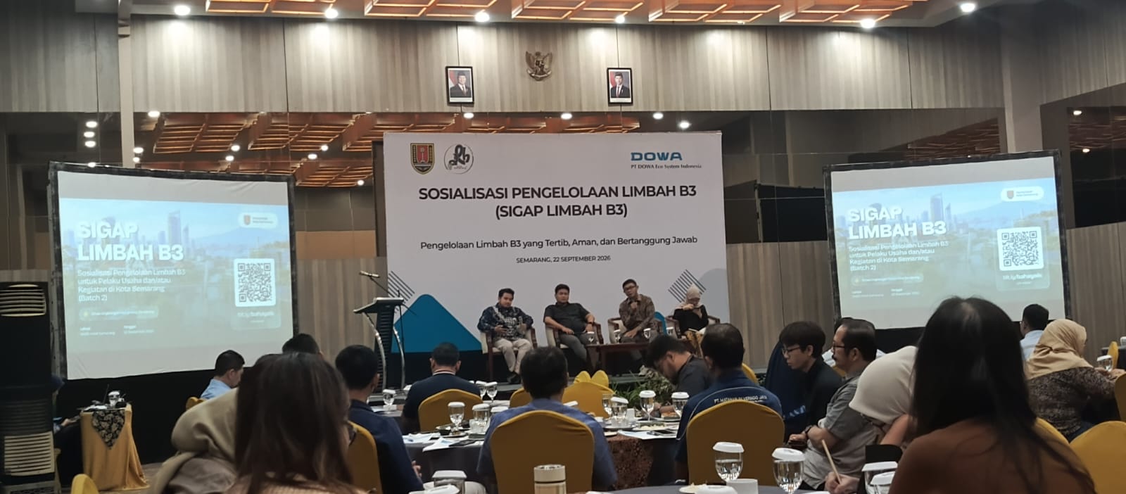 DLH Kota Semarang dan PT DESI Gelar Sosialisasi SIGAP Limbah B3 bagi Pelaku Usaha