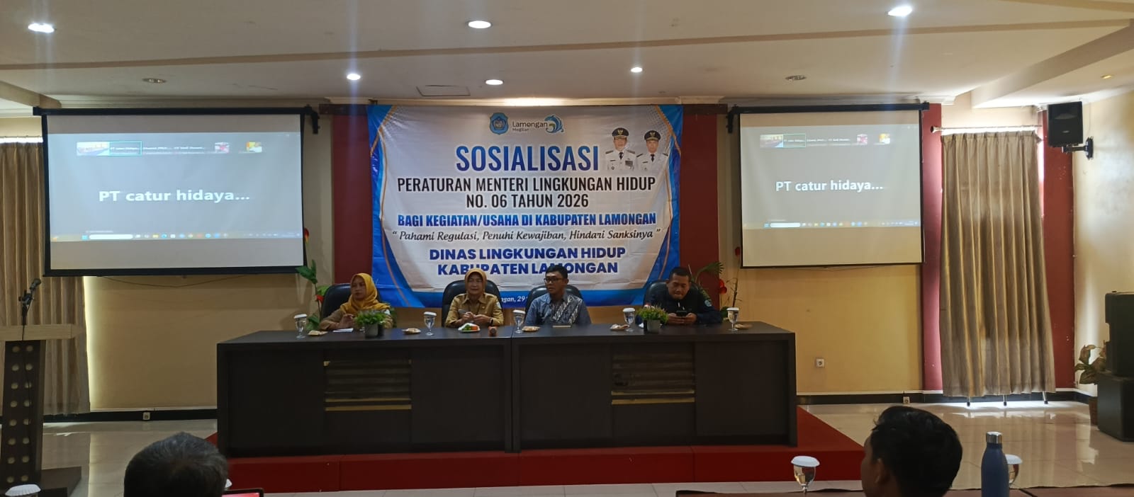DLH Lamongan Gandeng PT DESI Sosialisasikan Permen LH No. 6 Tahun 2026 tentang Pengawasan dan Sanksi Lingkungan